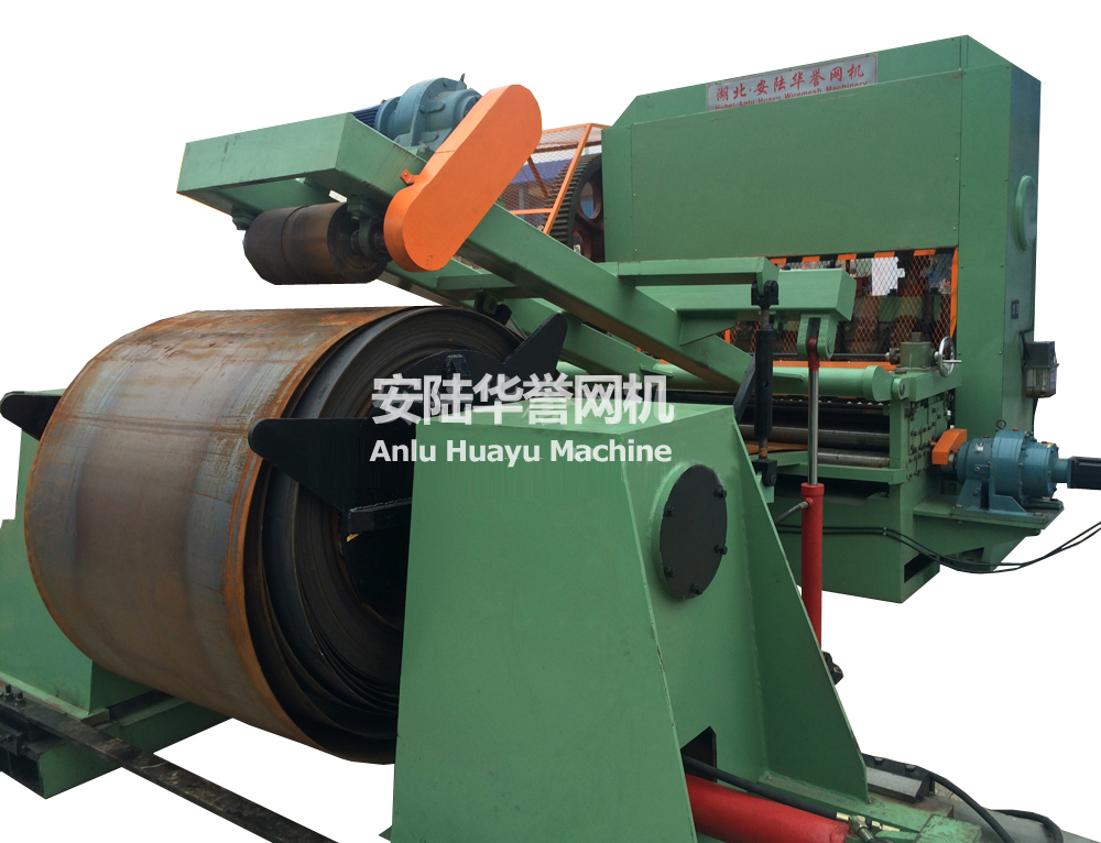 JQ25-160T 捲闆(ban)鋼闆(ban)網生産線(xian)
